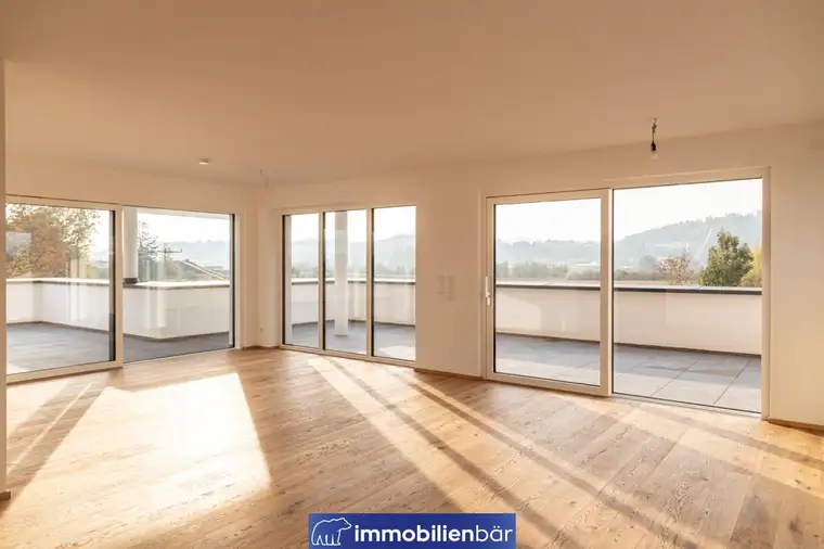 Traumhafte Dachgeschosswohnung in idyllischer Lage mit 128 m² großer Dachterrrasse - Jetzt einziehen