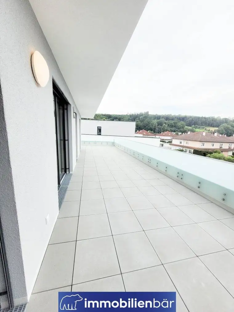 3 Zimmer Dachterrassenwohnung - 85m² - mit 71,51 m² großer Terrasse - Tiefgarage - Schlüßlberg Hauptstraße 20 - Top 12