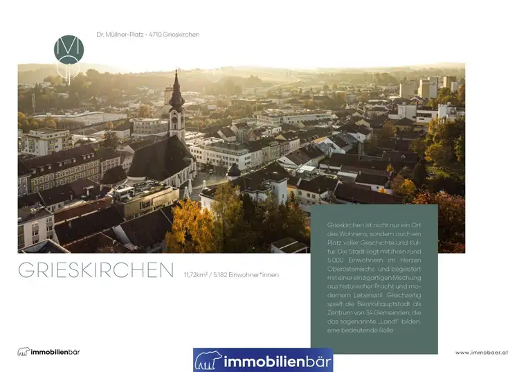 Wohnen im Zentrum - Top 7 Haus Prechtlerstraße / 2 Zimmerwohnung mit großer Loggia und Balkon