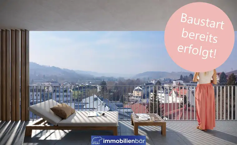 Baustart bereits erfolgt - Wohnen am Uberlberg - Hochwertige Neubauwohnung in Bestlage in Bad Schallerbach - Top 32