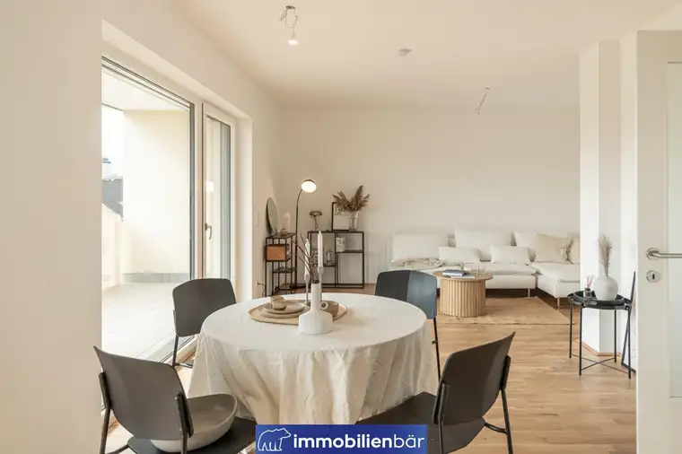 Vermietete Anlegerwohnung - 2 Zimmerwohnung mit Blick südlicher Ausrichtung und traumhaften Weitblick