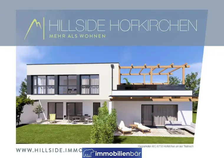 HILLSIDE HOFKIRCHEN - 3 Zimmer-Gartenwohnung - SUNRISE Top 1