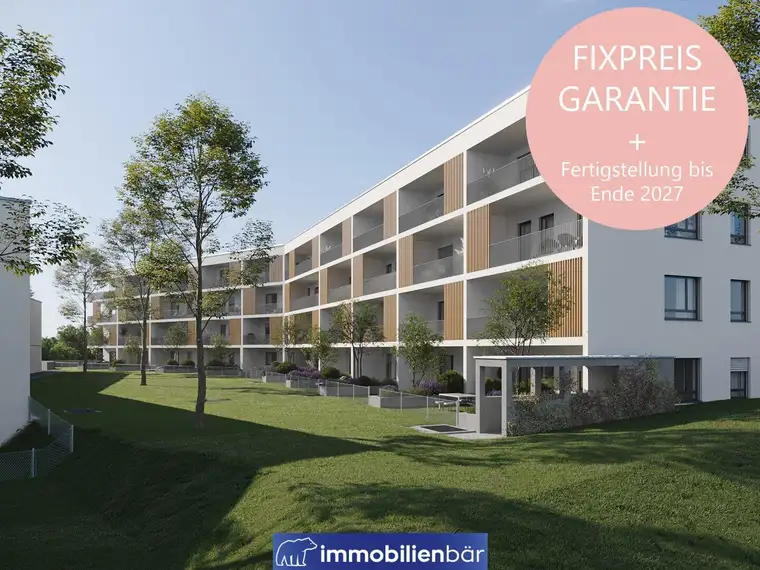 Baustart bereits erfolgt - Wohnen am Uberlberg - Neubau- Gartenwohnung in Bestlage in Bad Schallerbach Top 6