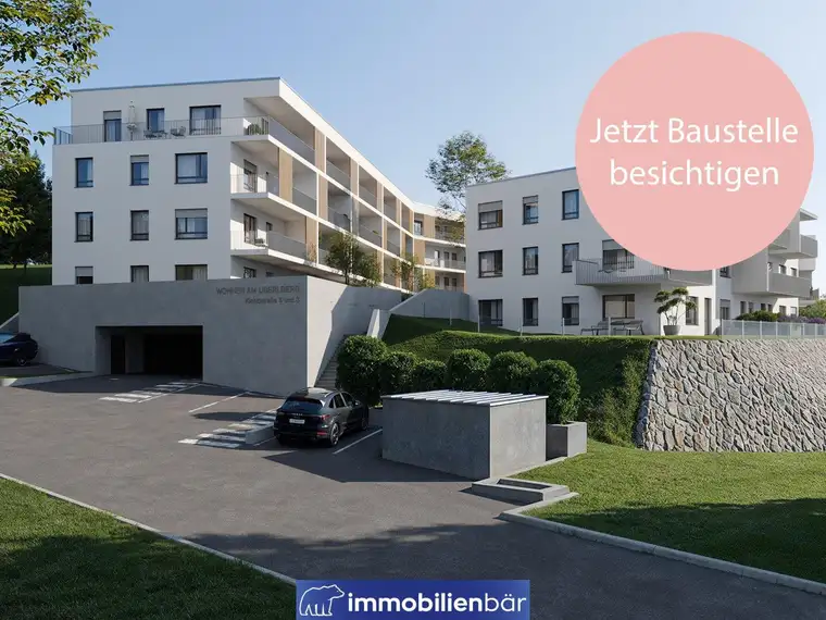 Baustart bereits erfolgt - Wohnen am Uberlberg - Edle Neubauwohnung in Bestlage in Bad Schallerbach - Top 18