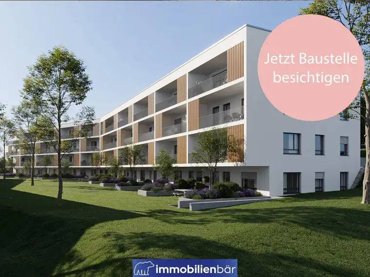 Baustart bereits erfolgt - Wohnen am Uberlberg - Neubau- Gartenwohnung in Bestlage in Bad Schallerbach Top 6