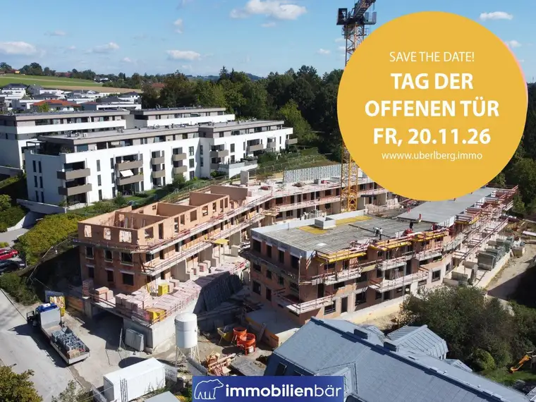 Tag der offenen Tür am 20.11.2026 - Wohnen am Uberlberg - Schicke Neubauwohnung in Bestlage in Bad Schallerbach - Top 26