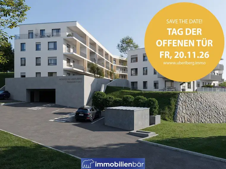 Tag der offenen Tür, 20.11.2026 - Wohnen am Uberlberg - Traumhafte Neubauwohnung in Bestlage in Bad Schallerbach - Top 13
