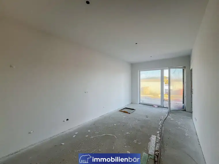Perfekte 2 Zimmer mit Garten - Rohbau besichtigen!