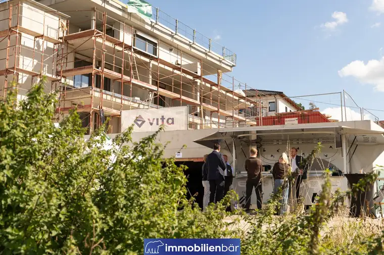2-Zimmer ETW mit Blick über Peuerbach kaufen - Bauarbeiten voll im Gange