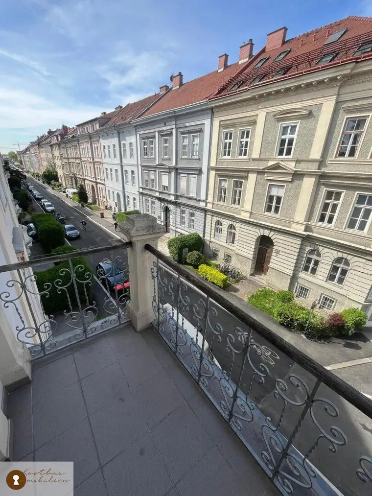 Außerordentlich musterhafte Mietwohnung im Zentrum von Graz, im Bezirk Jakomini, zu vermieten!
