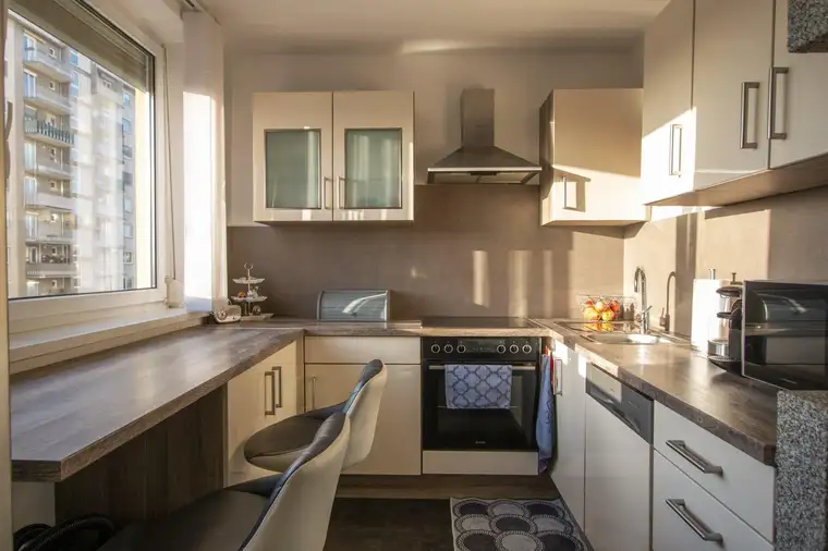 Modernisierte 3-Zimmer-Wohnung mit schöner Aussicht!