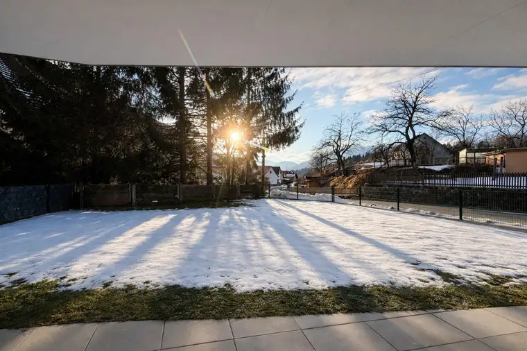 Wohnqualität pur – moderne Gartenwohnung in Arnoldstein