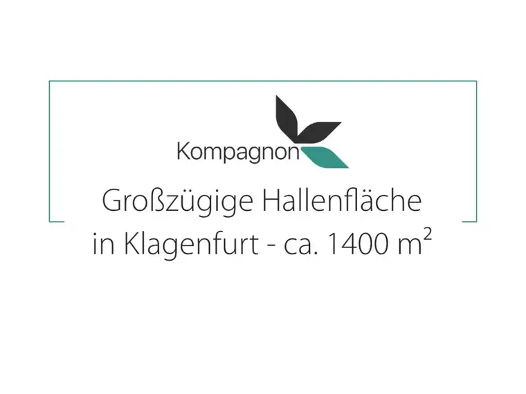 Flexibel nutzbare &amp; langfristig verfügbare Hallenfläche in Klagenfurt - ca. 1400 m²