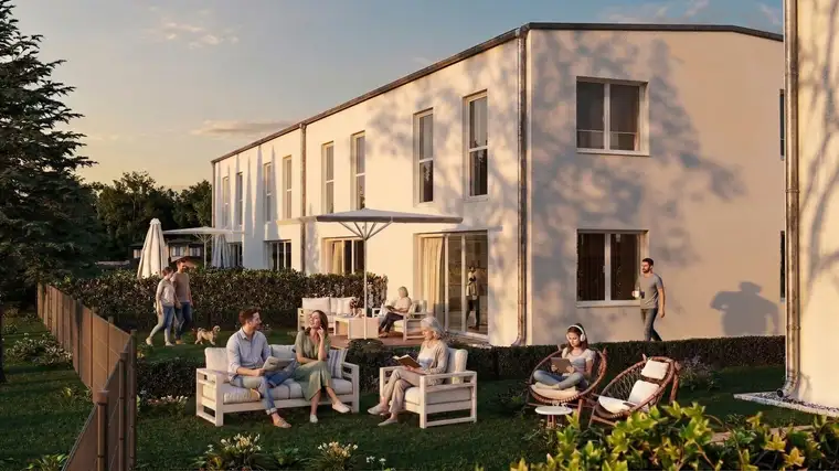 Reihenweise Grün - 9 Reihenhäuser mit Garten in Klagenfurt