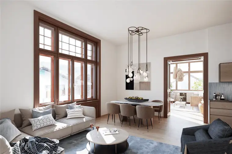Top Anlegerwohnung in generalsanierter Villa