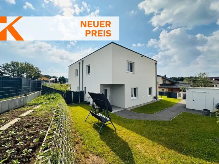 Kirchberg bei Mattighofen- Neuwertige Doppelhaushälfte in idyllischer Lage