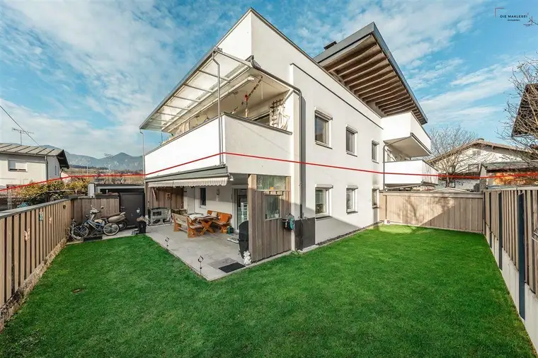 • Wohnen im Grünen *4-Zimmer-Garten-Wohnung in ruhiger Lage von Wörgl