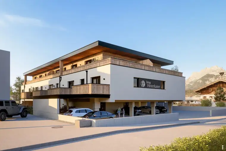 Modern. Zentral. Repräsentativ.Neubau Gewerbefläche in St. Johann in Tirol