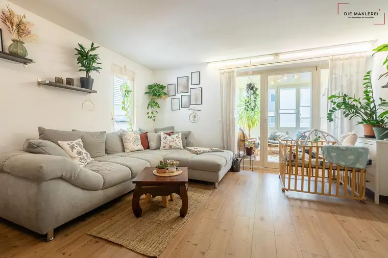 Gemütliche 3-Zimmer-Wohnung mit Wintergarten und Balkon in Wörgl