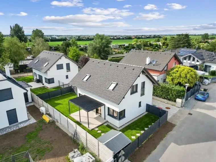 Wo Wien endet und Lebensqualität beginnt - Freistehendes Einfamilienhaus zwischen Donau-Oder-Kanal, Lobau und Wien