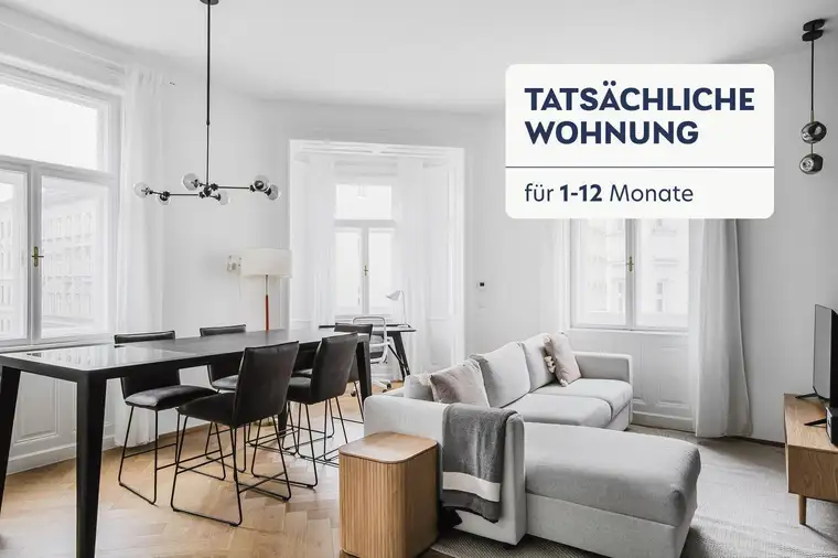 Tolle und luxuriöse 2 Zi Wohnung mit Erker im schönen 12. Bezirk. Schlöss Schönbrunn in Gehweite zu erreichen (VIE422)