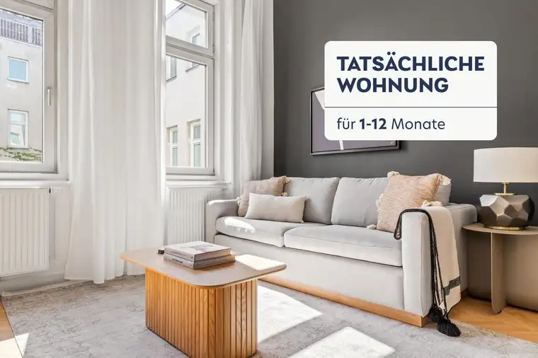 Schöne sanierte 3 Zimmer Altbau Wohnung mit Blick auf ruhigen Innenhof. Nahe Hauptbahnhof(VIE202)