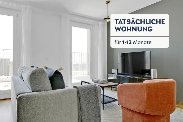 Neubau mit Stil! 3 Zimmer mit Balkon und hipper Wohnküche! Sowie Parkett, Badewanne und Ausblick (VIE189)