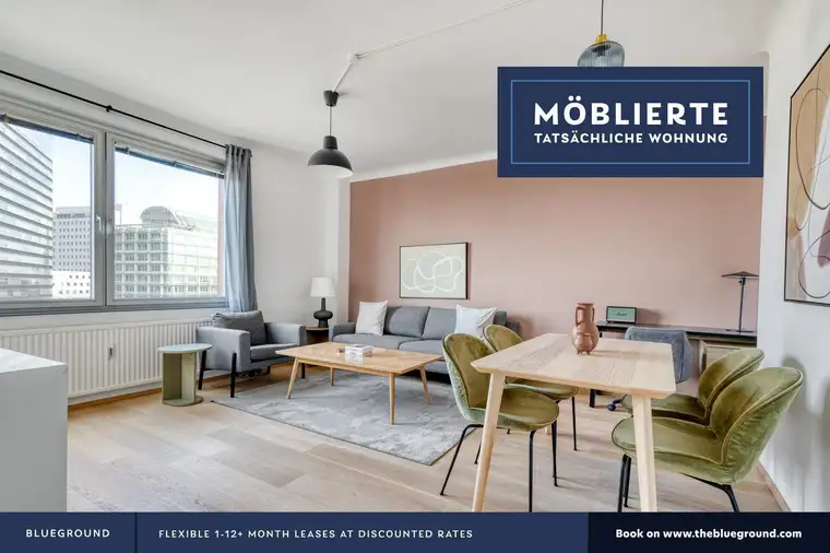 Exklusiv residieren in der Innenstadt, sanierte 3Zi mit Balkon und Blick auf die Donau (VIE270)