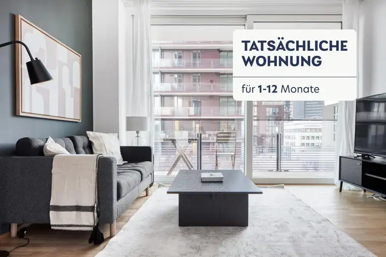 Triiiple Tower, zentral mit Grünblick direkt an Ubahn &amp; Donau, Rooftop Pool, Concierge vieles mehr (VIE69)