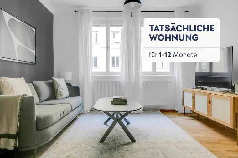 Luxus &amp; High-Tech Ausstattung, 48m2, Ensuite Badezimmer, Ruhelage nähe Karlsplatz, 2 min zur U1 (VIE111)