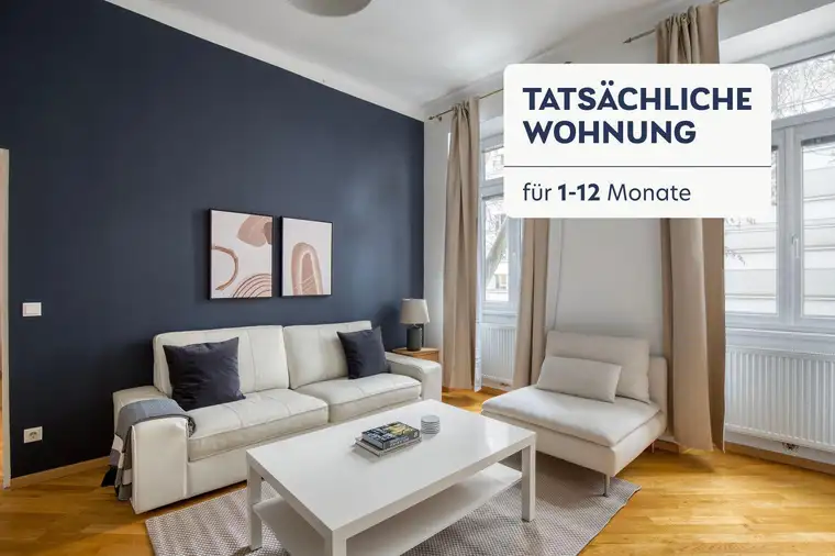 Direkt bei der WU oder U2 Messe-Prater, 3 Zi Altbau Wohnung mit Aufzug (VIE364)