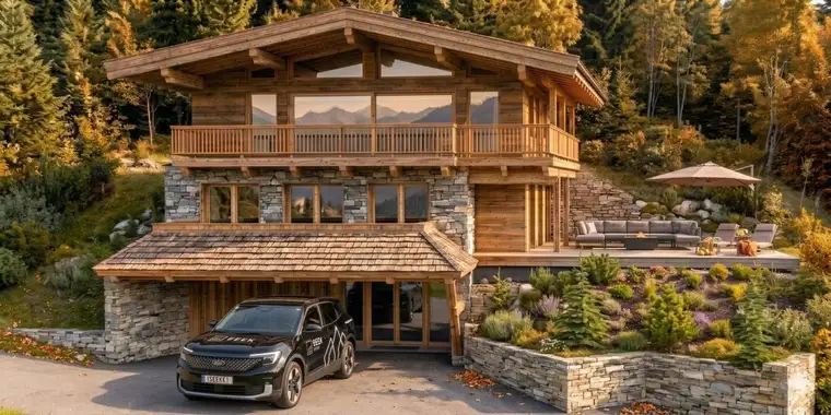 Exclusives Neubau-Chalet mit unverbaubarer Adlerhorstaussicht
