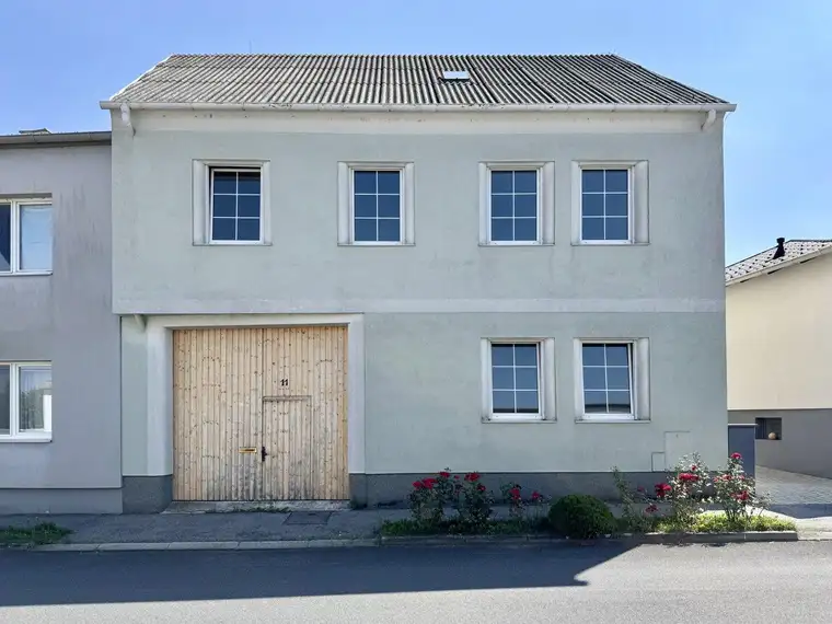 Bauernhaus mit großem Potential im Blaufränkischland - 9 Zimmer auf 2 Etagen, großer Schuppen - teil sanierungsbedürftig