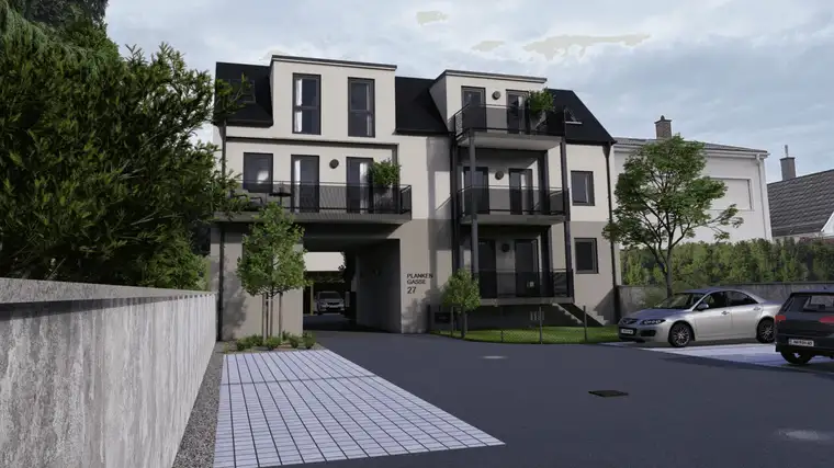 Wohnen im Grünen - ERSTBEZUG - 3-Zimmer-Wohnung in Ruhelage