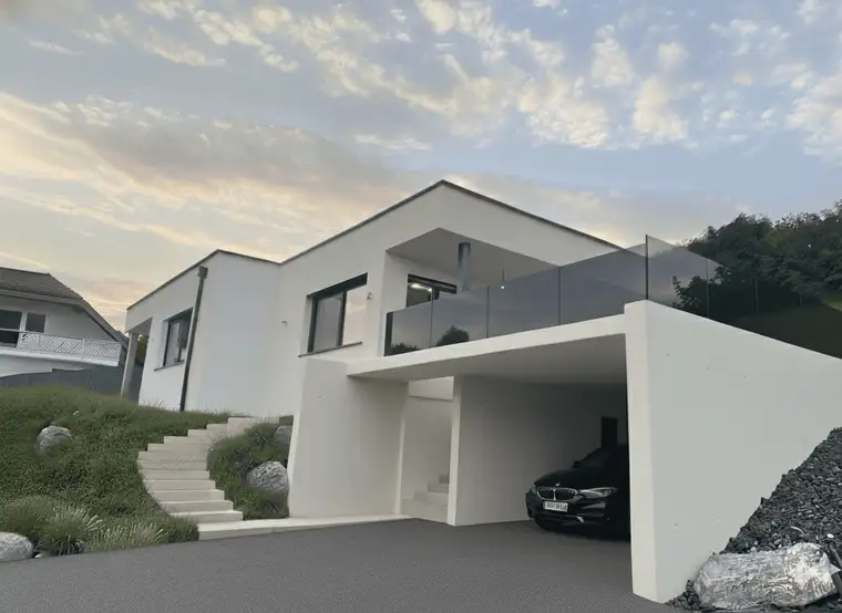 Neubau-Wohnhaus mit Panoramablick Nähe Sankt Veit an der Glan