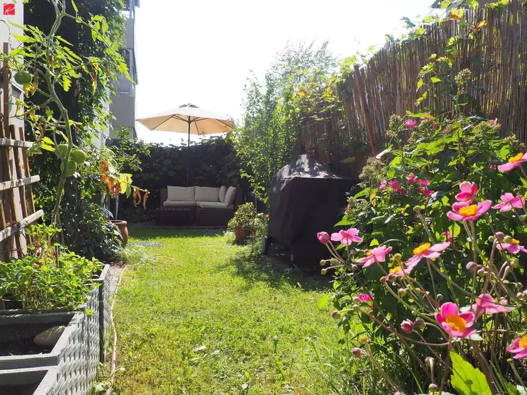 Sonniges Gartenparadies mit bester Infrastruktur!