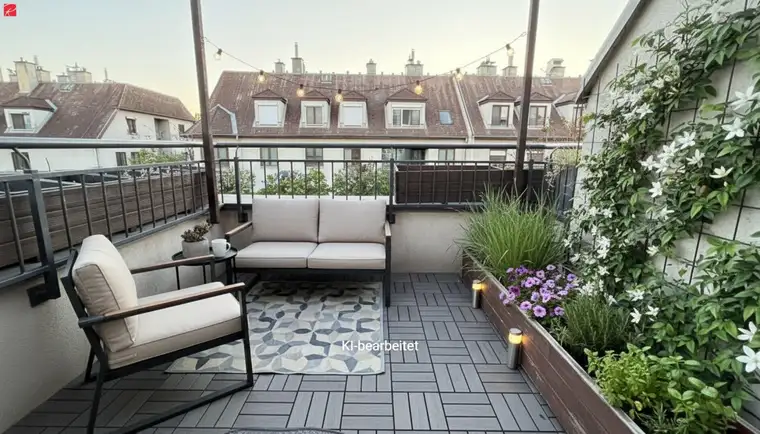 Großzügige 4-Zi-DG-Wohnung mit Terrasse &amp; Garage