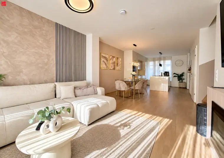 Moderner Neubau mit maßgefertigter Einrichtung, Infrarotkabine &amp; Eigengarten