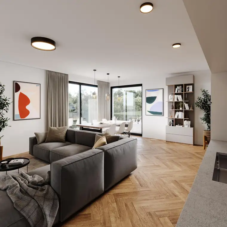 Provisionsfreier Anlegerhit: Pannonisches Erstbezug-Apartment mit atemberaubendem Ausblick