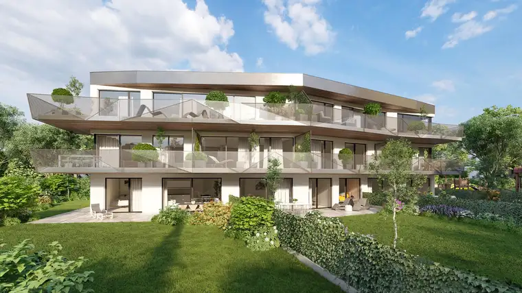Exklusive Gartenwohnung mit eleganter Terrasse und großzügigem Außenbereich