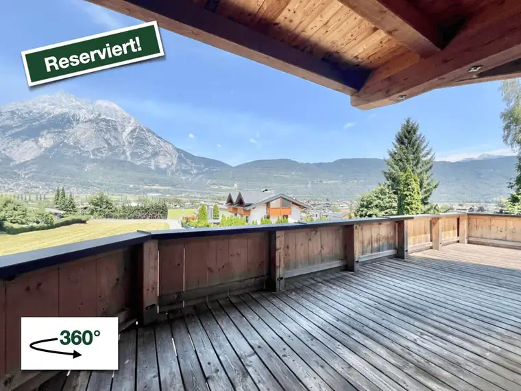 Reserviert! - Exklusive 3-Zimmer-Wohnung mit Terrasse und hochwertiger Ausstattung in Oberhofen