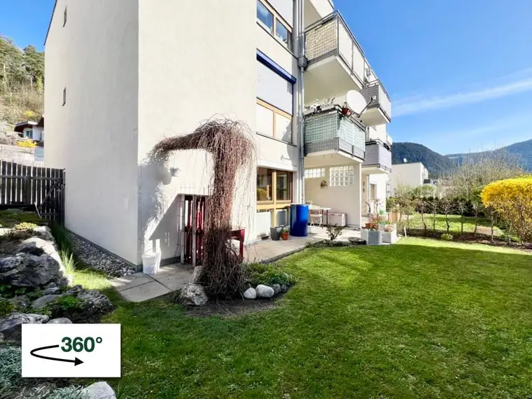 Einziehen &amp; Wohlfühlen: Gepflegte Gartenwohnung in Top-Lage von Telfs
