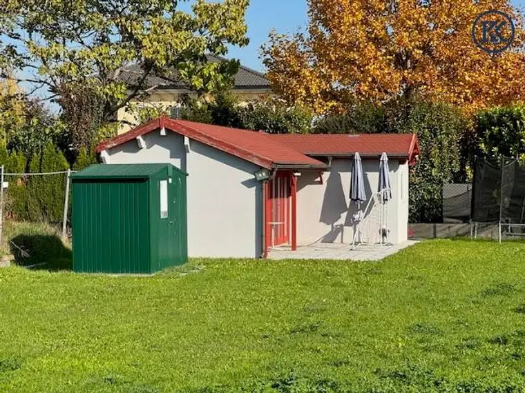 Charmantes Grundstück mit Sommerhaus – Baupotenzial &amp; Lebensqualität in Pottendorf
