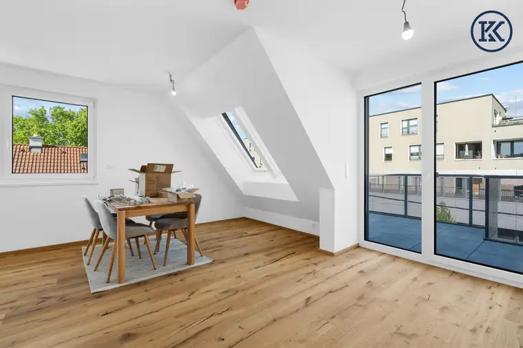 Erstbezug mit großer Terrasse &amp; Klimaanlage – moderne 3-Zimmer-Wohnung nahe U2 Aspernstraße
