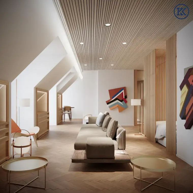 Design trifft Diplomatie – Lichtdurchflutetes Loft im Wiener Botschaftsviertel
