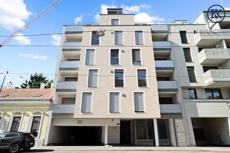 2-Zimmer-Erstbezug in Kagran – Top Lage &amp; ca 26 m² Sonnenterrasse mit modernem Komfort!