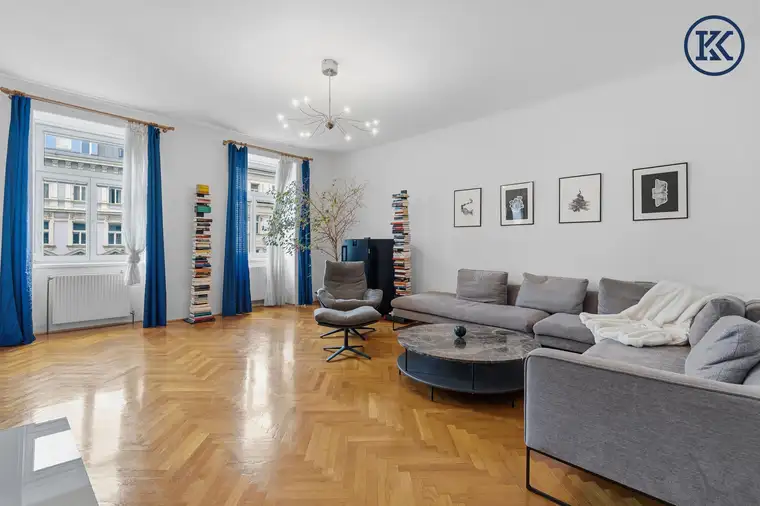 Elegante Altbauwohnung mit Geschichte im Herzen des 8. Bezirks