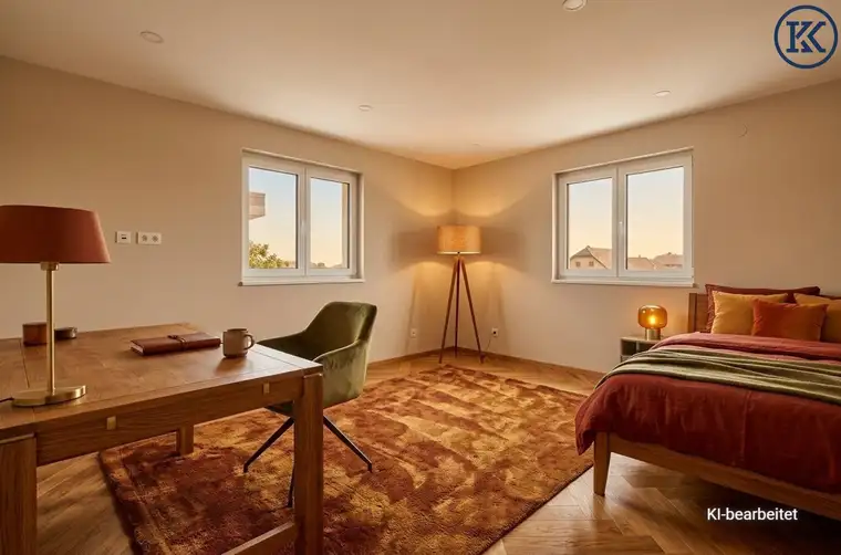 Neubau-Einfamilienhaus in Unterbrunn – Smart Living mit Garten, nahe Wien