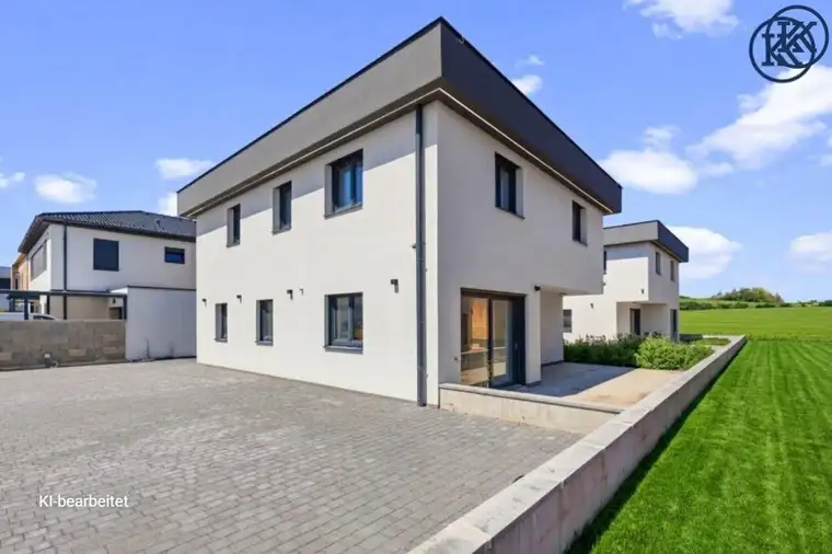 Modernes Einfamilienhaus mit Smart-Home-Technologie in Unterbrunn – Erstbezug, nur 10 Minuten zur Schnellbahn