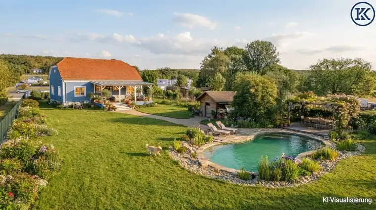 Hier ist Platz für Ihre Träume – Haus auf 2.345 m² Traumgrundstück in Neutal
